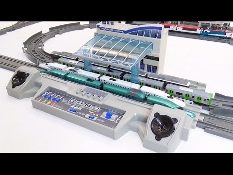 ＃61「全線発着！トレインラッシュターミナルで実際に遊んでみた」 プラレールア ドバンスやってみ！ターミナル