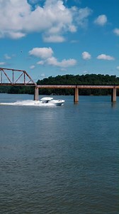 ⚡First look at the 56' Sueños GIX running on Tellico Lake, right here in good ole East Tennessee 👀⚡ #HCByachts #dream #teaser #newboat #centerconsole | HCB Yachts
