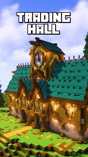 Trading Hall Minecraft: Designs and Tutorials