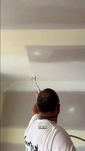 Airless Paint Sprayer Ceiling Application | Perfect Finish Like a Pro