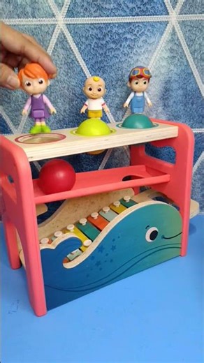 coolest ball run with cocomelon