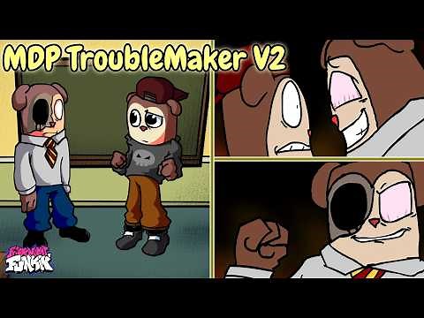 FNF: MDP TroubleMaker V2 // HighEffort RECREATION // TwiddleFinger Mod █ Friday Night Funkin' █