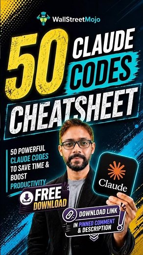 50 SECRET Claude AI Commands You Need to Try FREE Cheat Sheet