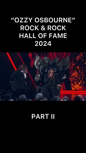 Ozzy Osbourne Rock & Roll Hall of Fame Tribute