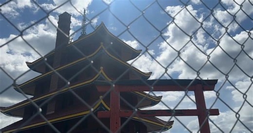Pagoda construction wrapping up as opening date approaches
