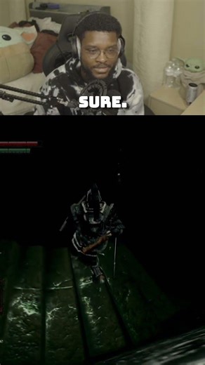 My First Time Entering the Abyss… #darksouls #gaming #darksoulsremastered #darksoulsmemes