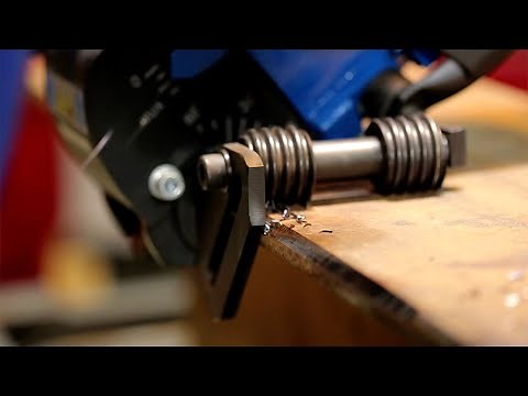 SKF 25 Portable Plate Beveling Machine – for 15° to 60° Angles – Easy Weld Seam Preparation