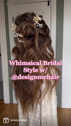 Whimsical Bridal Hairstyle Tips with @designmehair