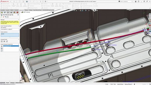 SOLIDWORKS 2021 - Routing