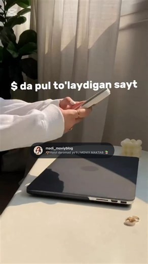 💼Halol daromad yo’li / MOVIY MAKTAB 📚 on Instagram: "Siz hafa bo’lib reels korayotgan bo’lsangiz togri qilasiz✅ Videoni ovozini paslatib oqing Siz hafa bo’lsangiz bo’ladi chunki haliham telegramda onlayn vazifalarni bajarib pul ishlaydigan botlardan bexabarsiz🫵 A men go’zallarimga ushbu botlarni beryapman va ular pul ishlashyapti💵 Mayli,hafa bo’lmang bilaman botlarga qiziqish bildiirdingiz va siz ham botlarni ishlatib kormoqchisiz🤩 Boshlashdan oldin botlar haqida ma’lumot berib oʻtsam Sizga