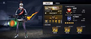 RUOK FF की Free Fire ID, स्टैट्स, K/D रेश्यो और अन्य जानकारी