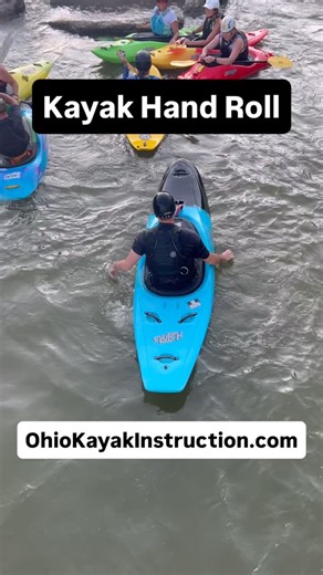 Ohio Kayak Instruction on Instagram: "If you loose your paddle or it brakes it’s always good to have the hand roll in your back pocket. #Kayakroll #learntoroll #kayakrollpractice #eskimoroll #KayakTechnique #kayakrolling #KayakTraining #WhitewaterSkills #WhitewaterRoll #paddleroll"