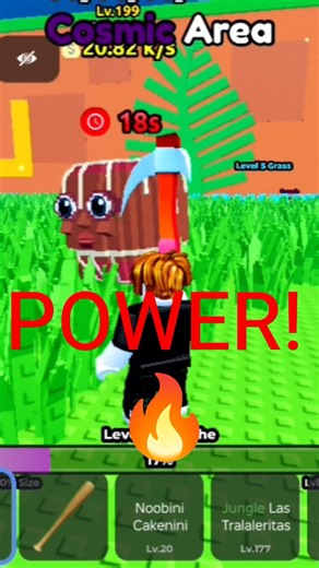 Level 15 Scythe Power! ⚔️ Cày nát khu rừng!#Roblox #Scythe #Gaming #Shorts #VietnameseGaming