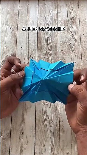DIY Paper UFO Tutorial 📄🪐#shorts