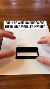 Popular Writing Guides for the Blind & Visually Impaired #blind #visuallyimpaired #writing #guide | Blind on the Move