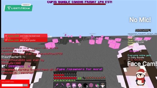 Minecraft Mineville Lifesteal SMP !nugget !giveaway !discord !67