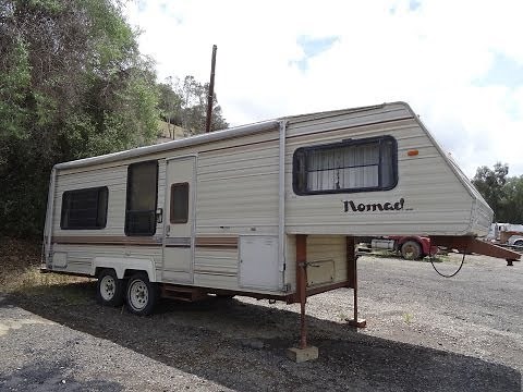 RV Camper Trailer 5th Wheel Nomad Caravan For Sale Skyline Review