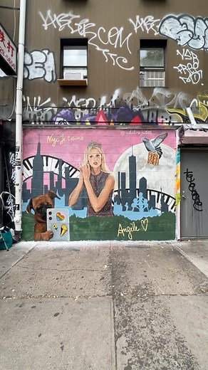 Angèle on Instagram: "🗽🌈🐶🌻💕✨"