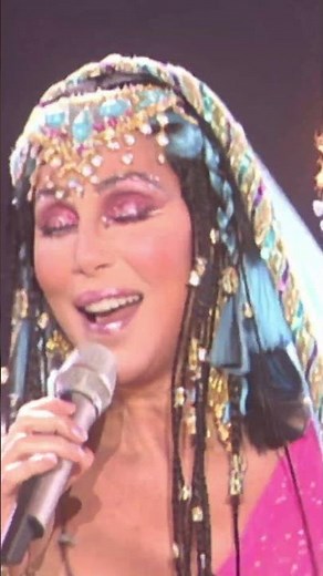 Cher owning the stage with “All Or Nothing” 🔥 #Cher #FarewellTour #Shorts