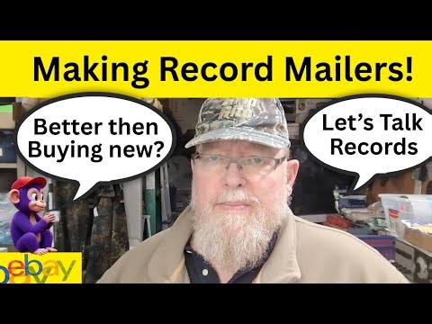 Pack & Ship LP Vinyl Records - Making Mailers