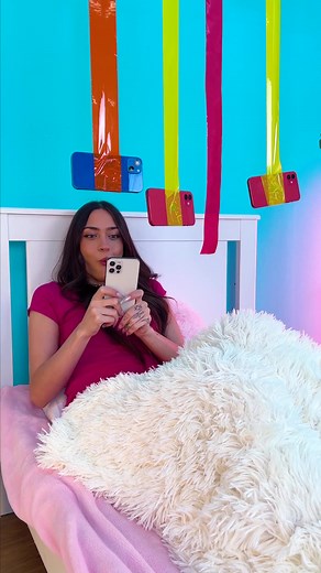 779K views · 4.2K reactions | A cool phone case that you can stick on your bed 勞 #shorts | 123 GO Shorts | Facebook