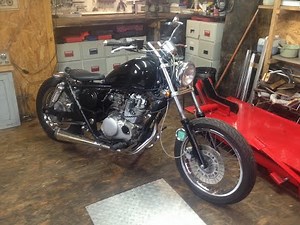 Kawasaki 125 eliminator full transformation Rescue of a kawasaki from rust and transformation