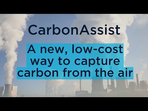 A low cost way to capture carbon from the atmosphere