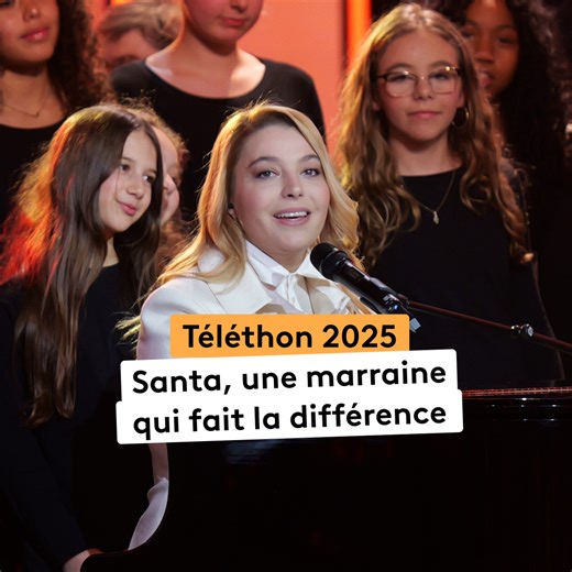 💛 “On tient debout, on lâche rien !” Santa veut faire la différence et le crie haut et fort pour le Téléthon 2025. 💪 | France Télévisions