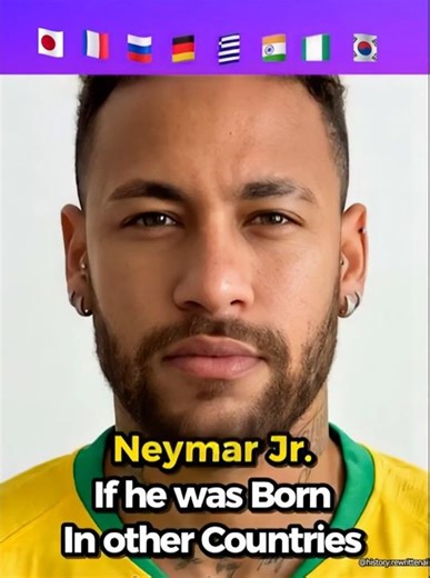 Neymar in different countries 💀