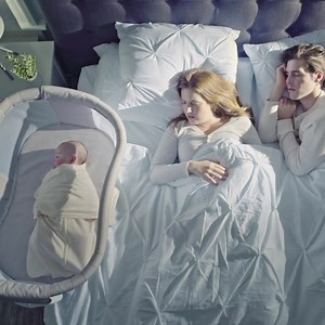 HALO® BassiNest® is the only bassinet that swivels 360° to keep baby close to you, but in their own safe, separate space. | HALO Sleep
