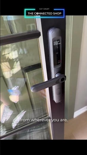 This Quaker multipoint door is now equipped with our Smart Door Lock Slim.