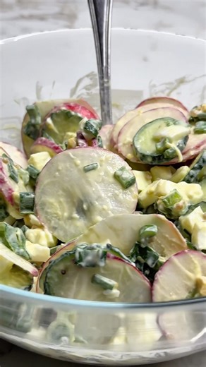 5-Minute Salad Without Mayonnaise! #salad #nomayonnaise #quickanddelicious