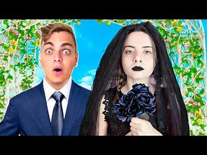 ROBBI AND WEDNESDAY from THE ADDAMS FAMILY ARE MARRIED..?! 💍