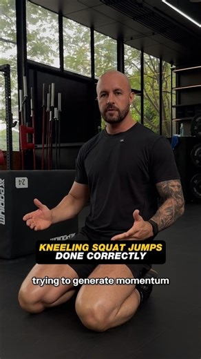 How to get more power using the kneeling squat jump