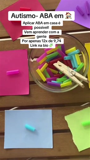 Aplicação de ABA para Crianças Autistas em Casa