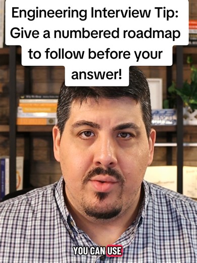 Want to instantly sound more organized in your engineering interviews? Start your answer with a number, it will change everything! #careeradvice #careertok #engineeringlife #engineeringstudent
