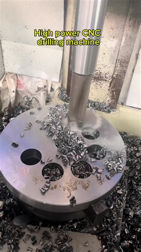 High power deep hole drilling CNC