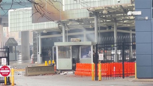 'It was so surreal to see how high in the air this vehicle went', said New York Governor Kathy Hochul.