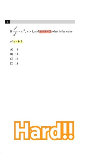 SAT Math Question that tricks Most students!🤔 #satmath #maths