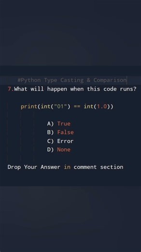 👉 99% Python Learners Get This Wrong 😵 | Type Casting Trap