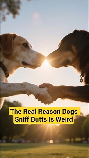 The Real Reason Dogs Sniff Butts Is Weird #shortvideo
