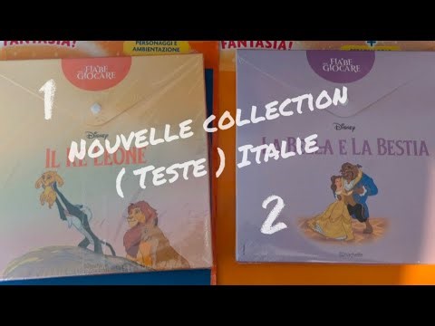 Collection Test des livres Disney avec personnages de chez ‪@hachettecollections6087‬ Italie