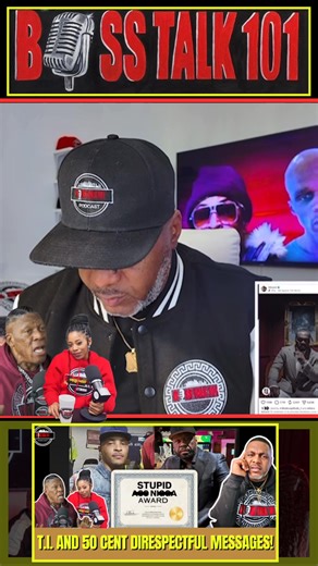 T.I. And 5O Cent Disrespectful Messages Go To Far! King Post 50 Cent Dead Momma Again! #ti #50cent #king #bosstalk101 | E Smith Ceo