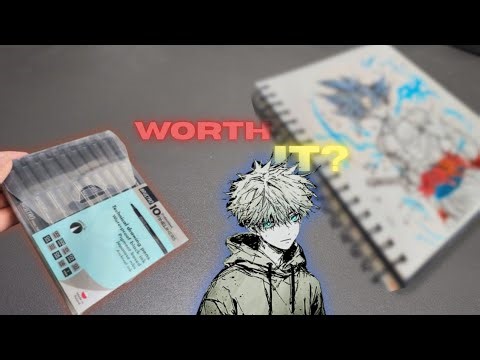 Fineliners Review: The Best Budget Pens for Anime Art?
