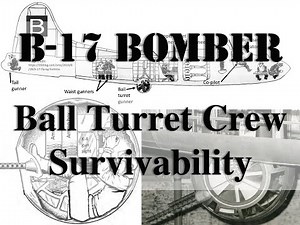 B-17 Bomber Ball Turret Introduction, Survivability, and Station Armor