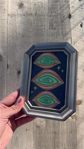 Hypnotizing Eyes 👁️ #art #artist #painter #alondradvyne