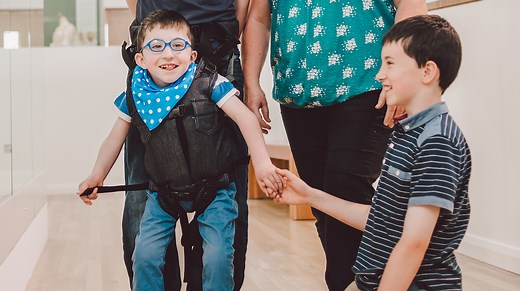 Upsee is the mobility device that lets children with motor impairment stand and walk with the help of an adult. Tag a friend who needs to see this 😍 | Firefly