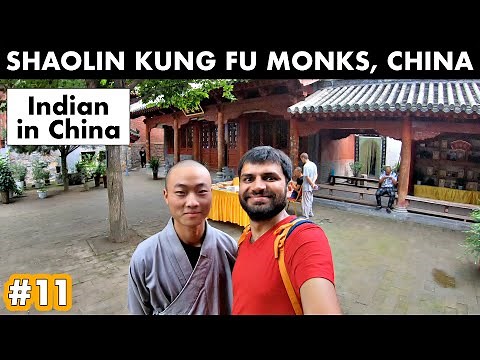 MONKS OF SHAOLIN TEMPLE IN CHINA, KUNG FU