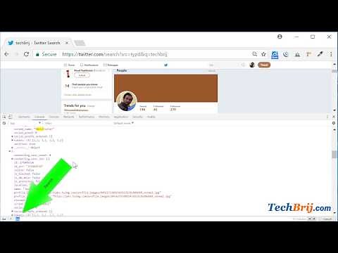 Chrome Developer Tools: Inspect JSON Data