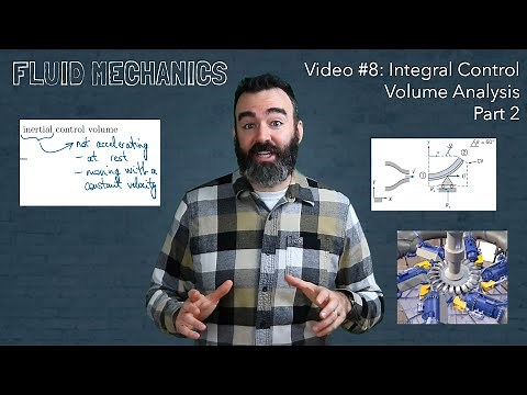 Video #8 - Fluid Mechanics - Integral Control Volume Analysis 2